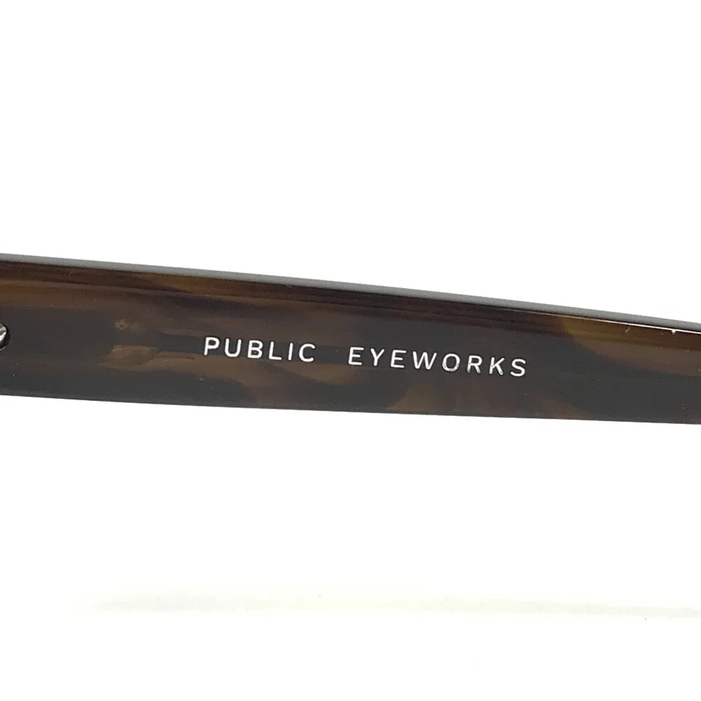 Public Eyeworks Eyeglasses Frames VENTURA-C02 Brown Tortoise 54-19-145
